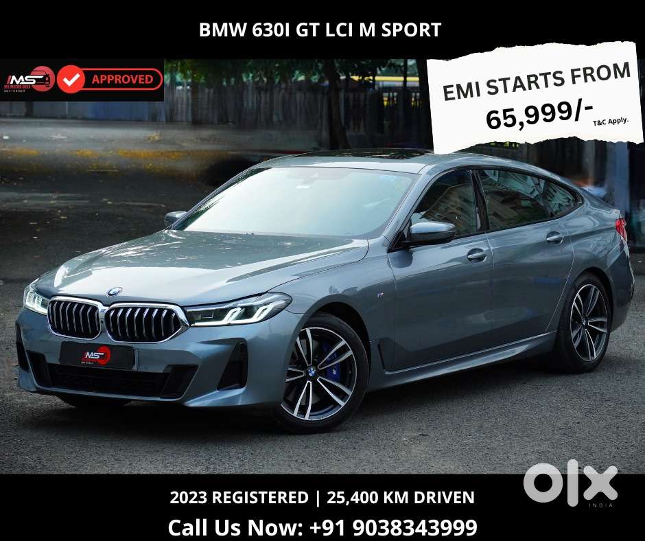 Bmw 6 Series Gt 630i M Sport, 2023, Petrol