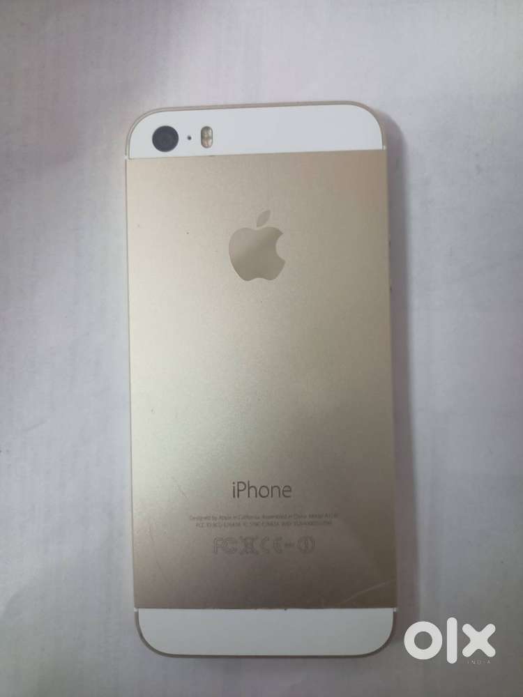 Apple iPhone 5s (Silver/White) - Good Condition, iOS 12.5.6iPhone 5s