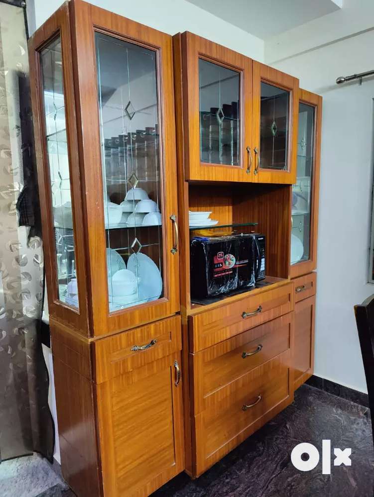 Olx crockery deals cabinet near me