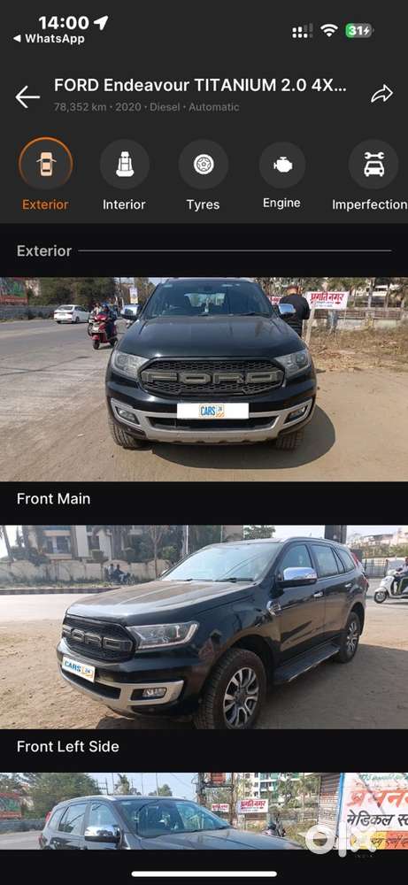 Ford Endeavour Titanium 2020