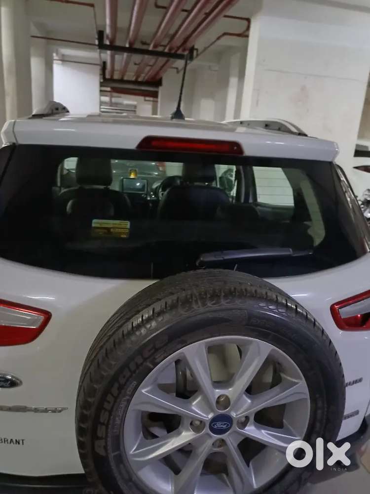Ford Ecosport 2019 Diesel 128000 Km Driven,white Colour For Sale