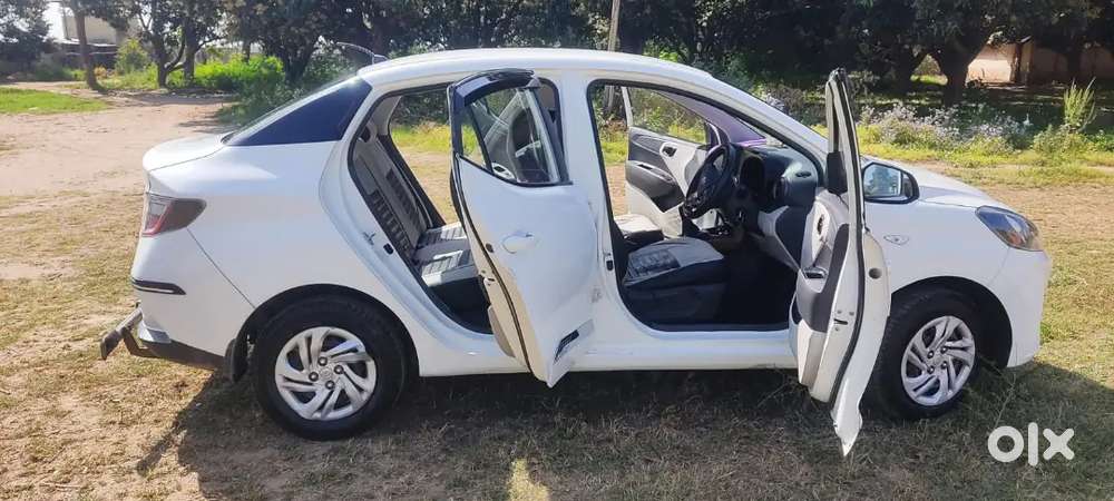 Hyundai Aura 2020 Cng Company Fitted 56000 Km Driven