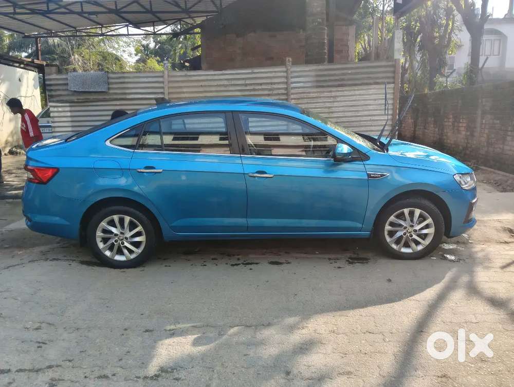 Skoda Slavia Ambition Petrol 2023. It's Still Under Warranty