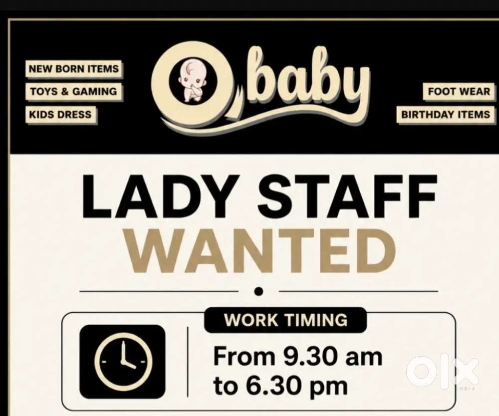 Sales girl near Thottumugham aluva required.