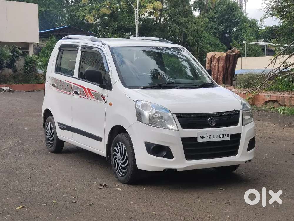 First Owner Company Cng Plus Petrol Wagon R White Color