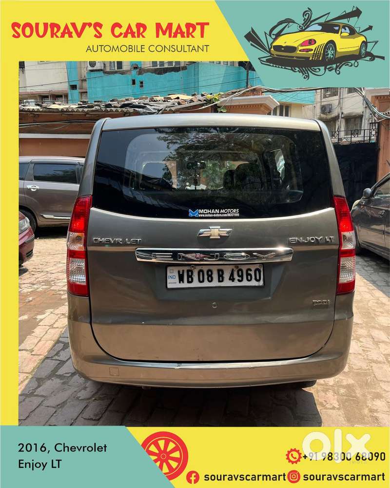 Chevrolet Enjoy 1.4 Ls 8-seater, 2016, Diesel