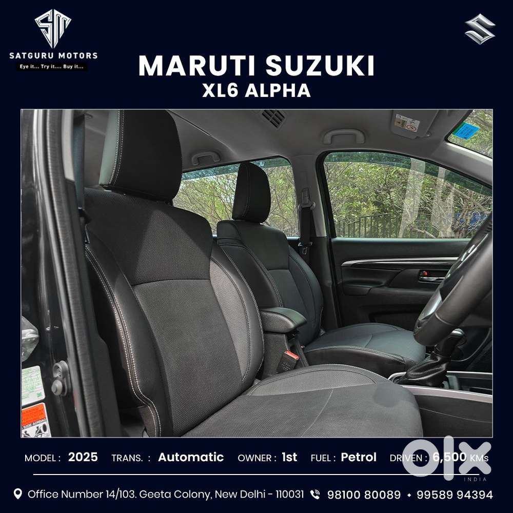 Maruti Suzuki Xl6 1.5 Alpha Plus At, 2025, Petrol