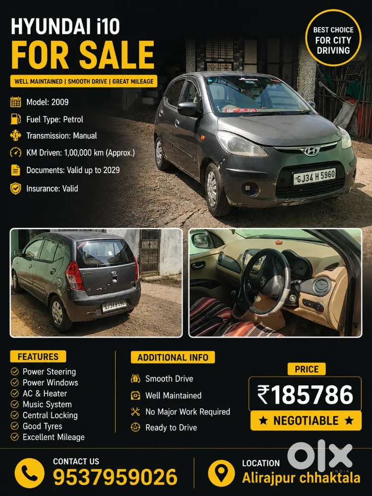 Hyundai I10 Magna 2009 Petrol Manual