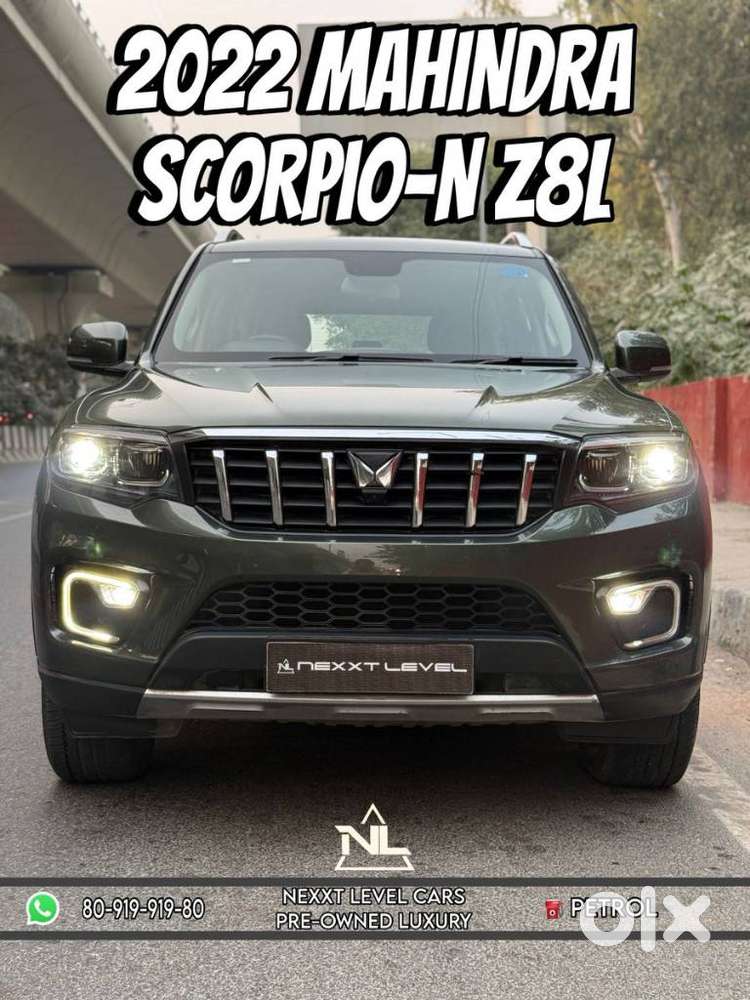 Mahindra Scorpio-n 2.0 Z8 L Petrol At 7 Str, 2022, Petrol