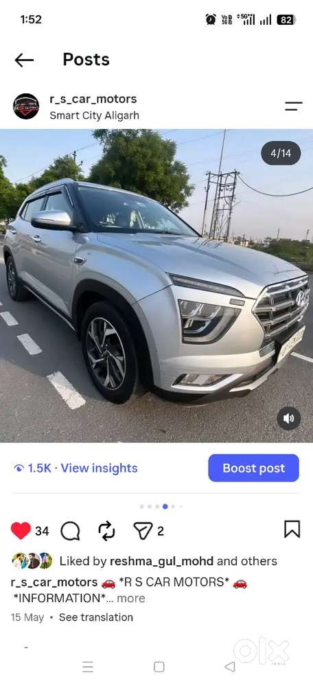 Hyundai Creta Diesel Sx 2020