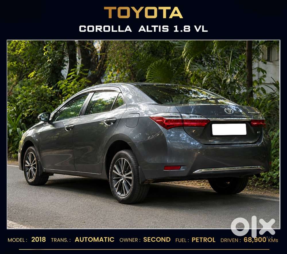Toyota Corolla Altis Vl, 2018, Petrol