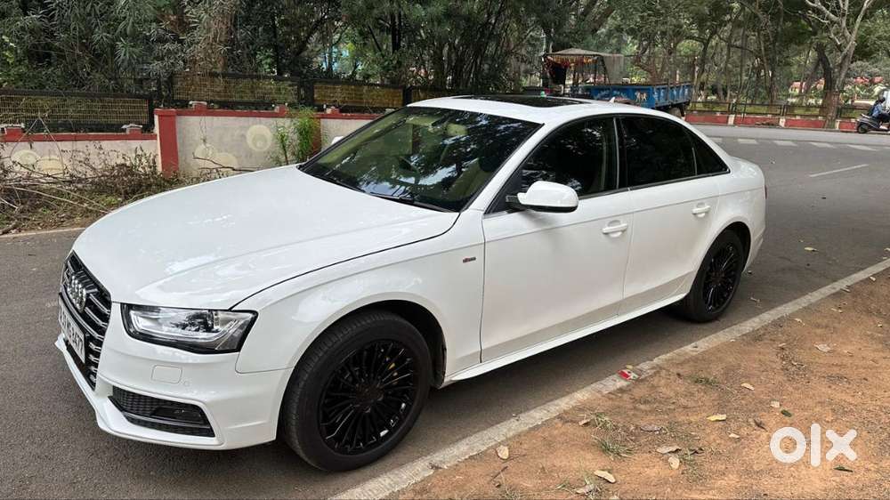 Audi A4 35 Tdi S Line  2017 Reg  Ibis White  Sunroof  95,000 Km
