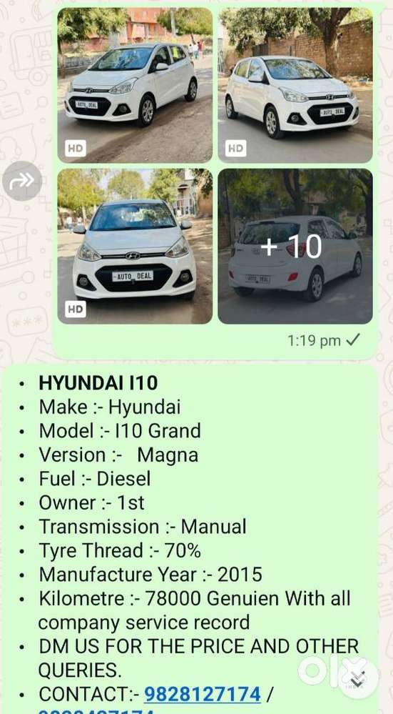 Hyundai Grand I10 Magna 1.1 Crdi, 2013, Diesel