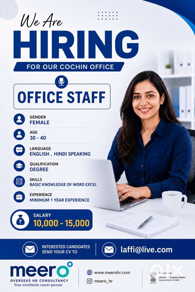 Female office staff
