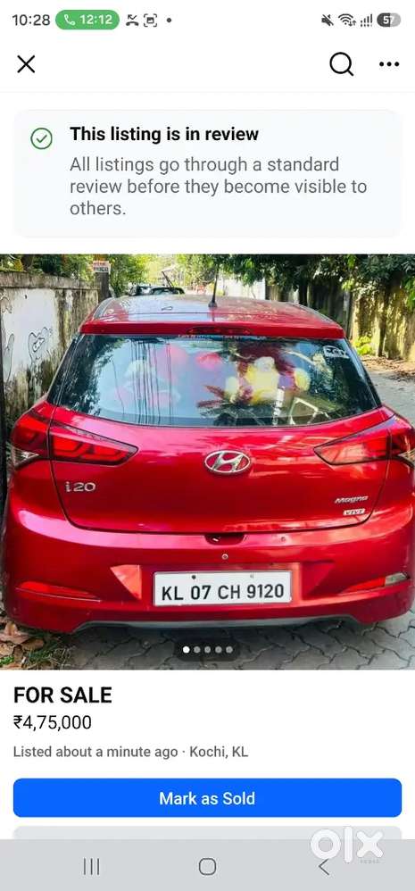 Hyundai Elite I20 2016 Petrol Manual