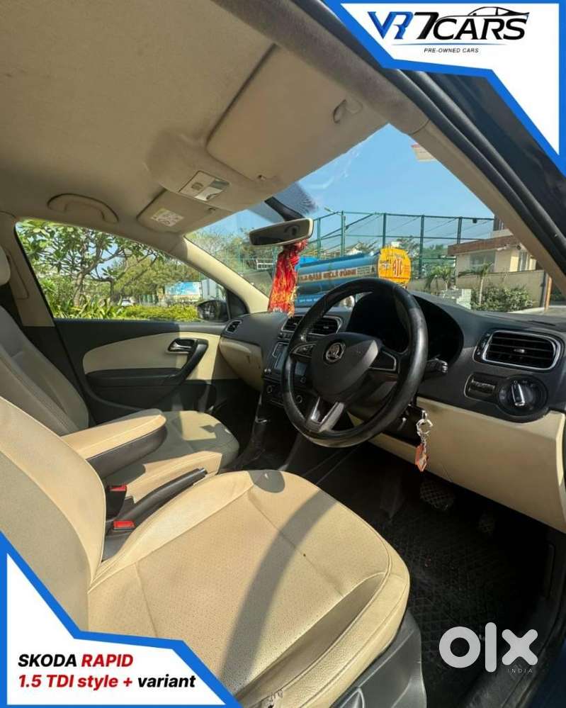 Skoda Rapid [2016-2020] 1.5 Style Plus Tdi At, 2017, Diesel