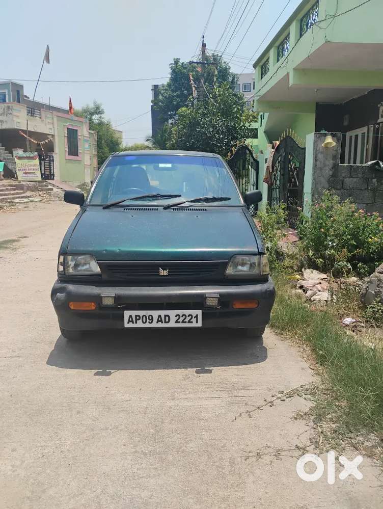 Green Colour Maruti 800