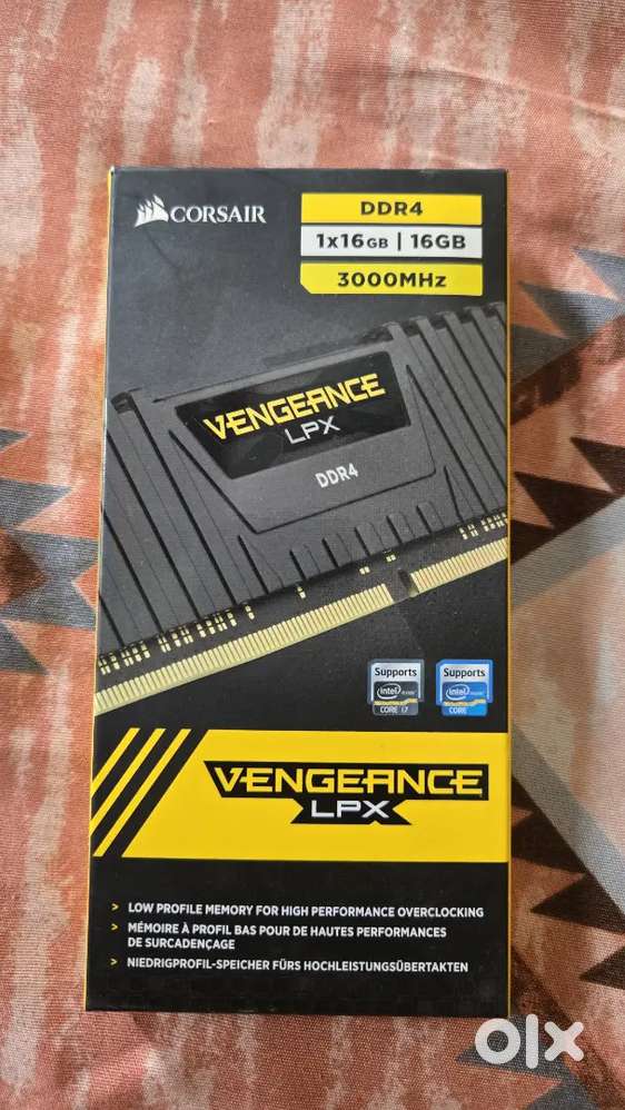 32gb (2×16) DDR4 Ram