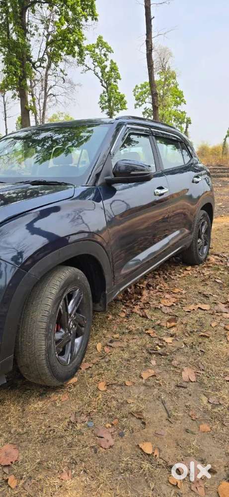 Creta 2022 Petrol 1st Owner Sx(0) Dark Night Color Denim Blue