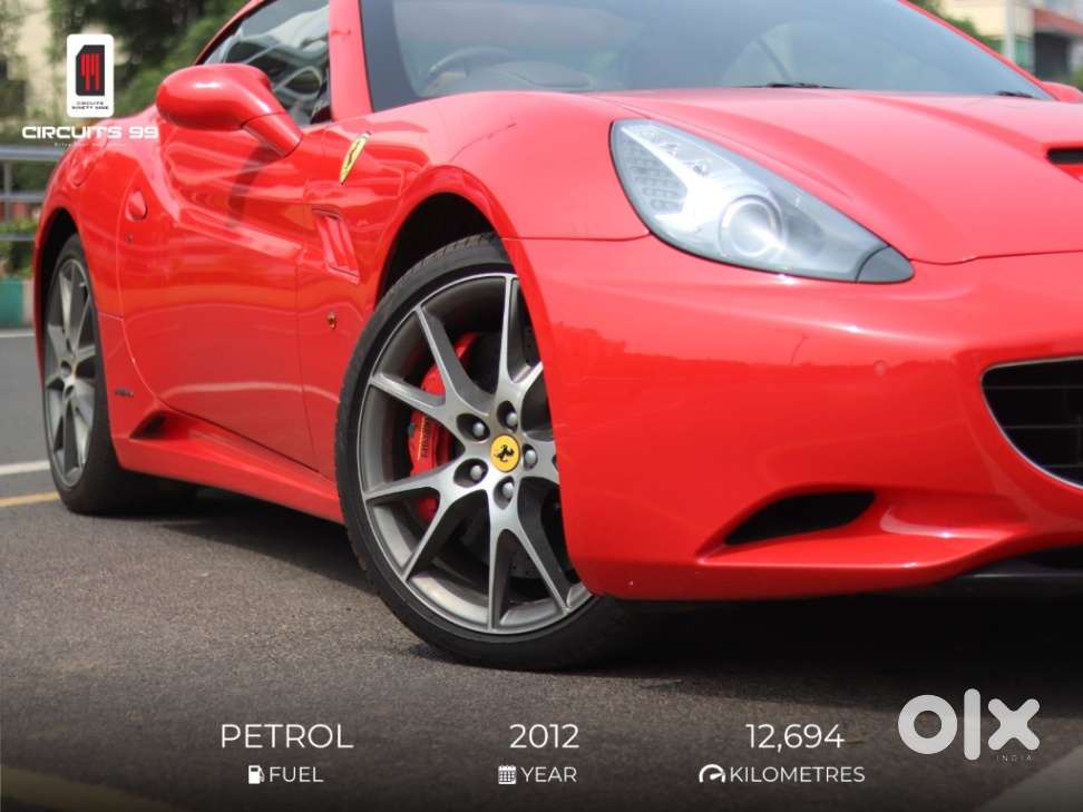 Ferrari California Convertible, 2012, Petrol