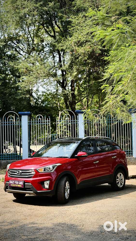 Hyundai Creta Sx Plus 1.6 Dual Tone Vtvt, 2017, Petrol