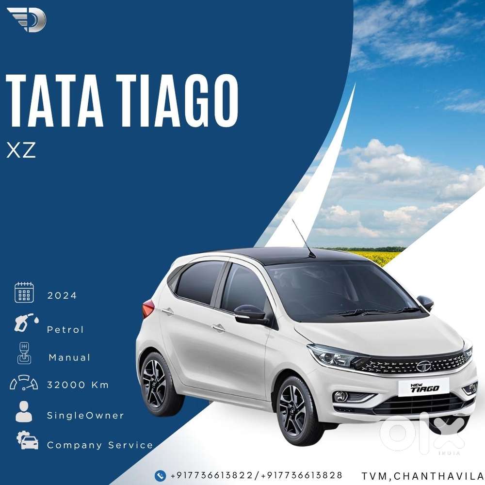 Tata Tiago 1.2 Revotron Xz (o), 2024, Petrol