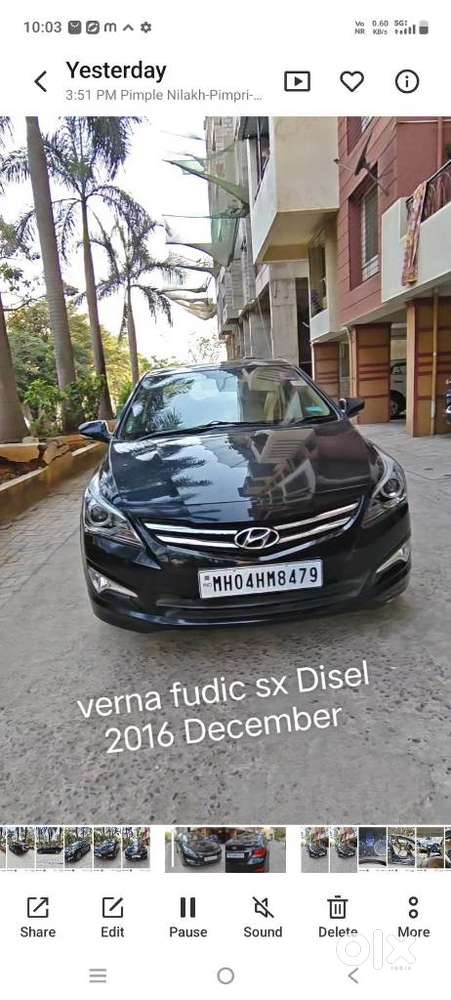 Hyundai Verna 2015-2016 1.6 Crdi Sx, 2017, Diesel