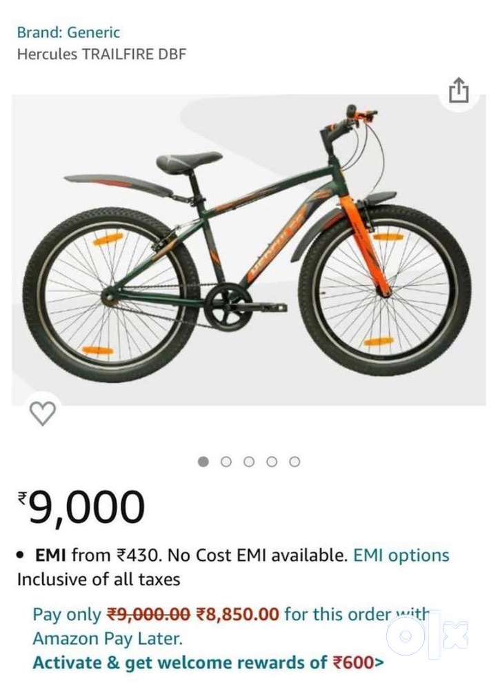 Hercules sales 9000 cycle