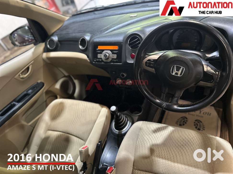 Honda Amaze 2013-2016 S I-vtech, 2016, Petrol