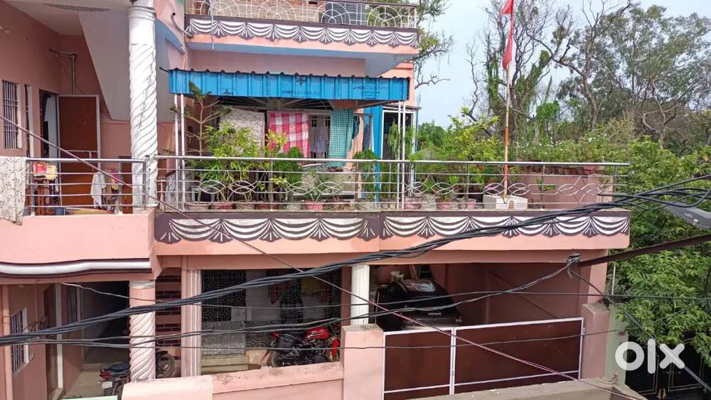 Two bhk with attached washroom and front balcony and back side balcony