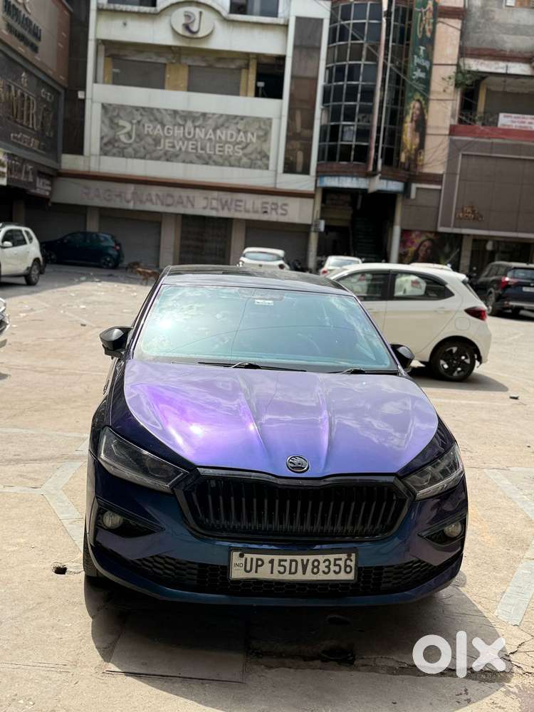 Skoda Slavia Facelift, 2022, Petrol