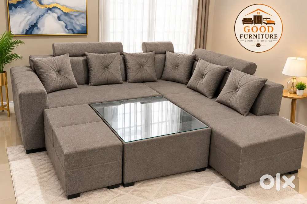 Brand new sofa set 7 seater L Shep