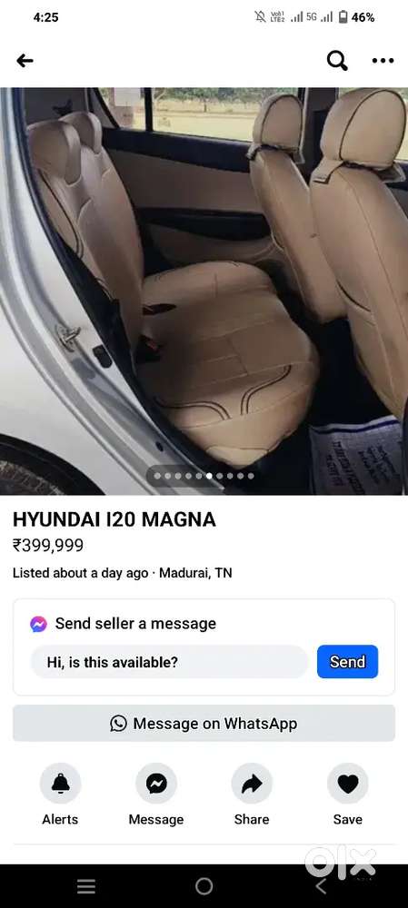 Hyundai I20 Magna Diesel 2014