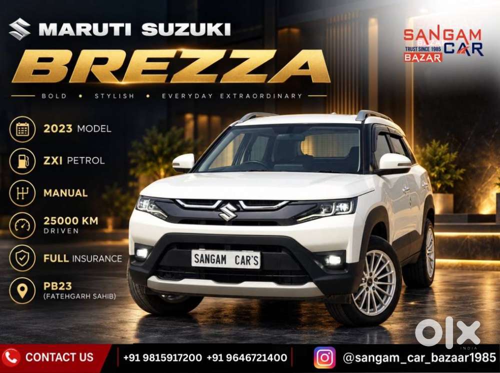 Maruti Suzuki Brezza 1.5 Zxi Smart Hybrid, 2023, Petrol