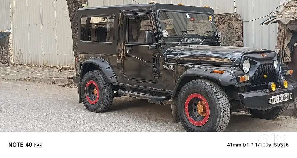 Fully Modified Thar Rj Passing Mahindra Jeep Cj500 2003