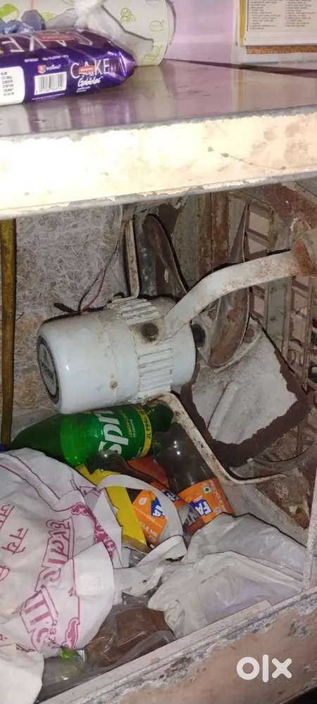 Cooler with heavy motor