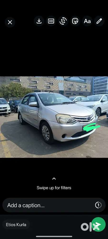 Toyota Etios 2014 Petrol 64000 Km Driven