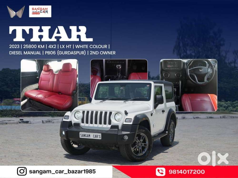 Mahindra Thar Lx Hard Top Diesel Mt Rwd, 2023, Diesel