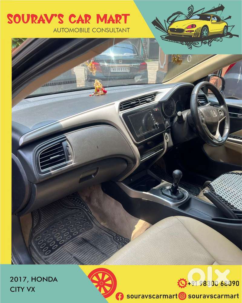 Honda City Vx Petrol Mt, 2017, Petrol