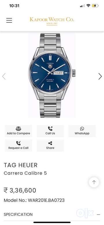 Tag on sale watch olx