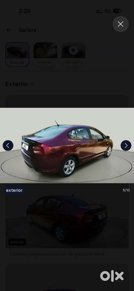 Honda City Petrol Mt 2013