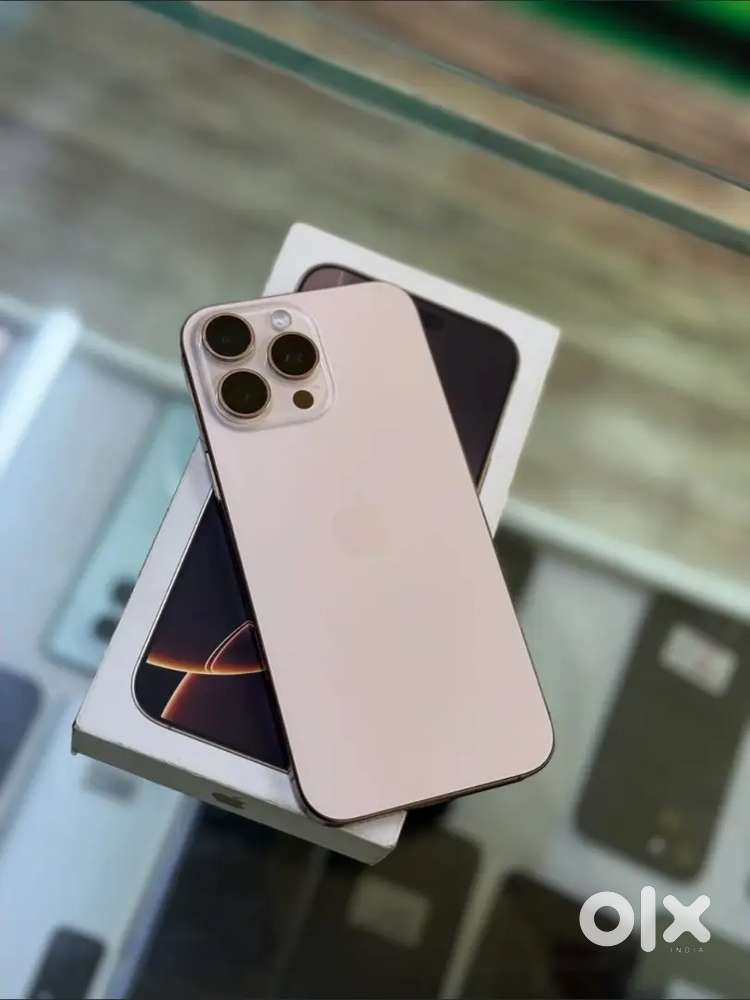 IPHONE 16PROMAX 256GB DESERT TITANIUM COLOUR IN NEW CONDITION