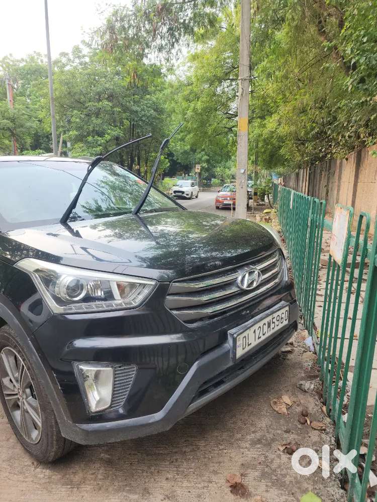 Black Hyundai Creta Petrol 2018 New Condition