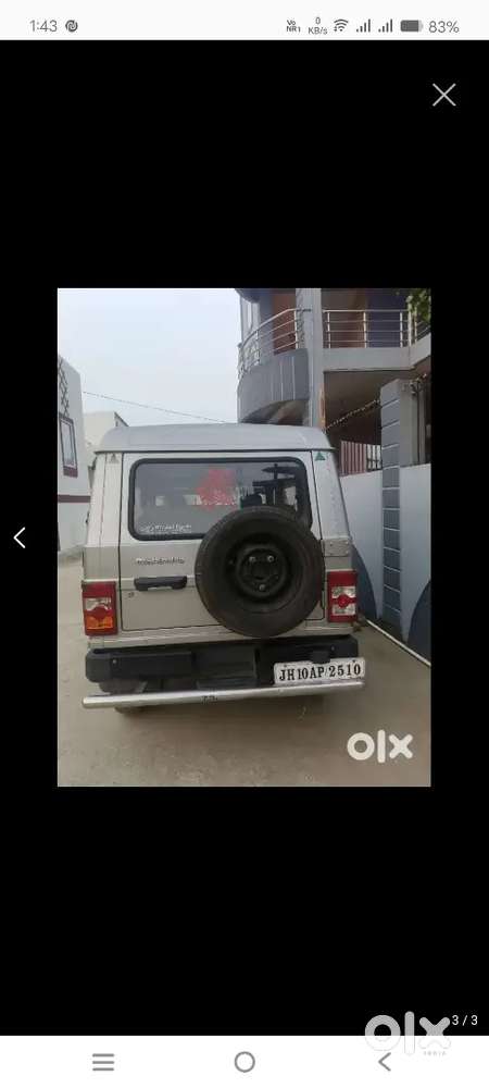 Mahindra Bolero Diesel Single Owner Good Condition
