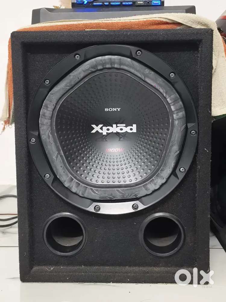 Sony explode 1800 watts subwoofer
