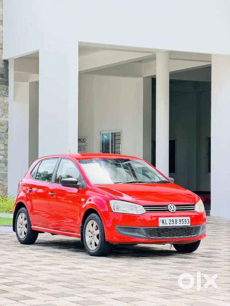 2010 Volkswagen Polo Petrol Flash Red Colour Well Maintained Kottayam