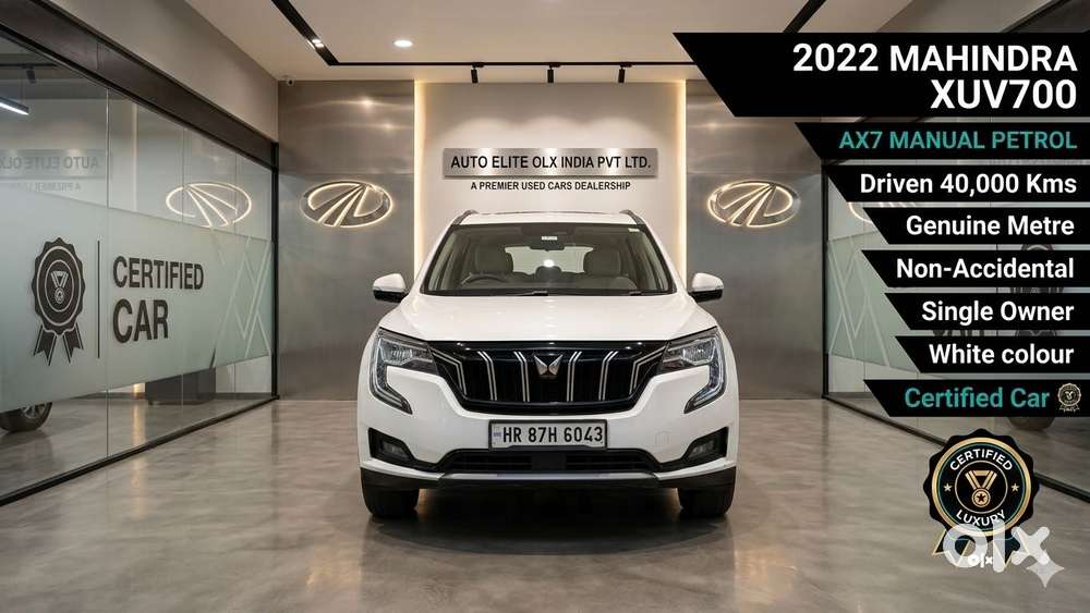 Mahindra Xuv700 2.0 Ax 7 Petrol Mt Str, 2022, Petrol
