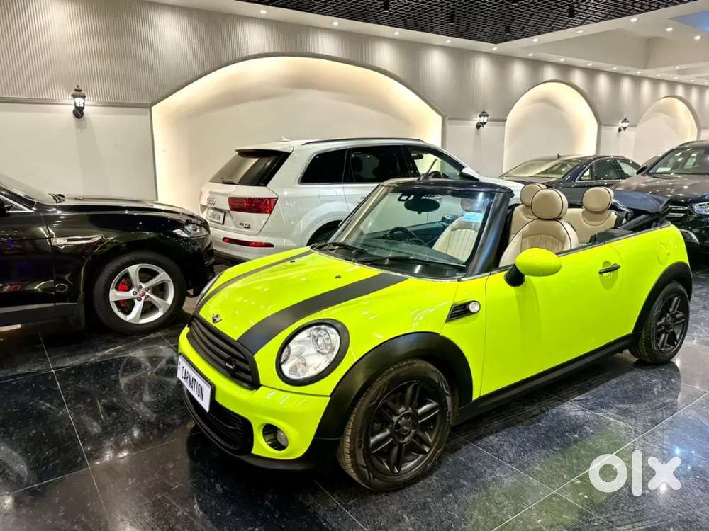 Mini Cooper Convertible, 2013, Petrol