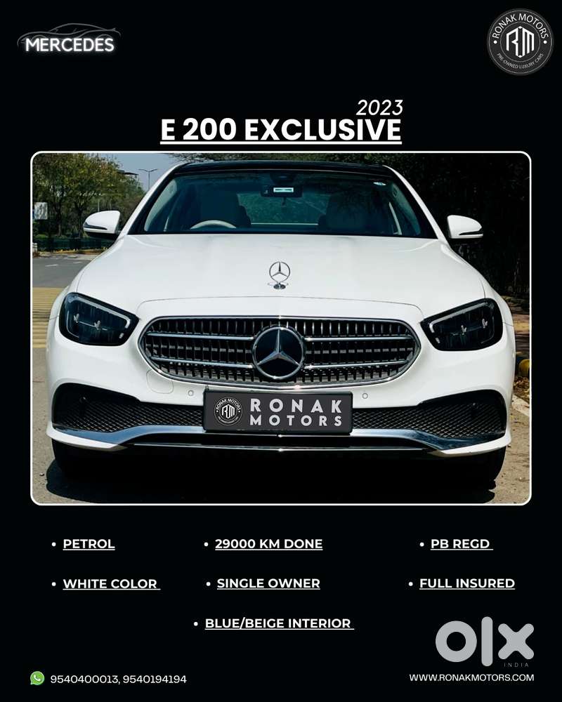 Mercedes-benz E-class E 200, 2023, Petrol