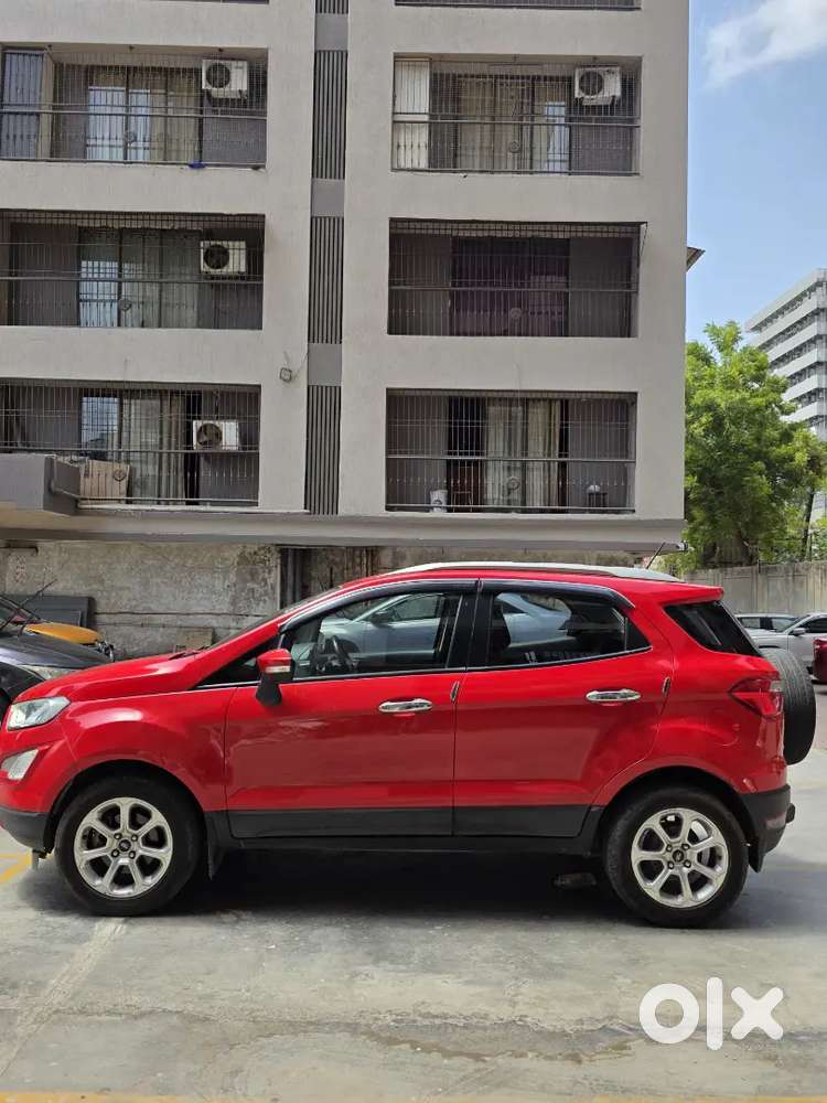 Ford Ecosport Titanium+ Automatic  Single Owner  Race Red Colour